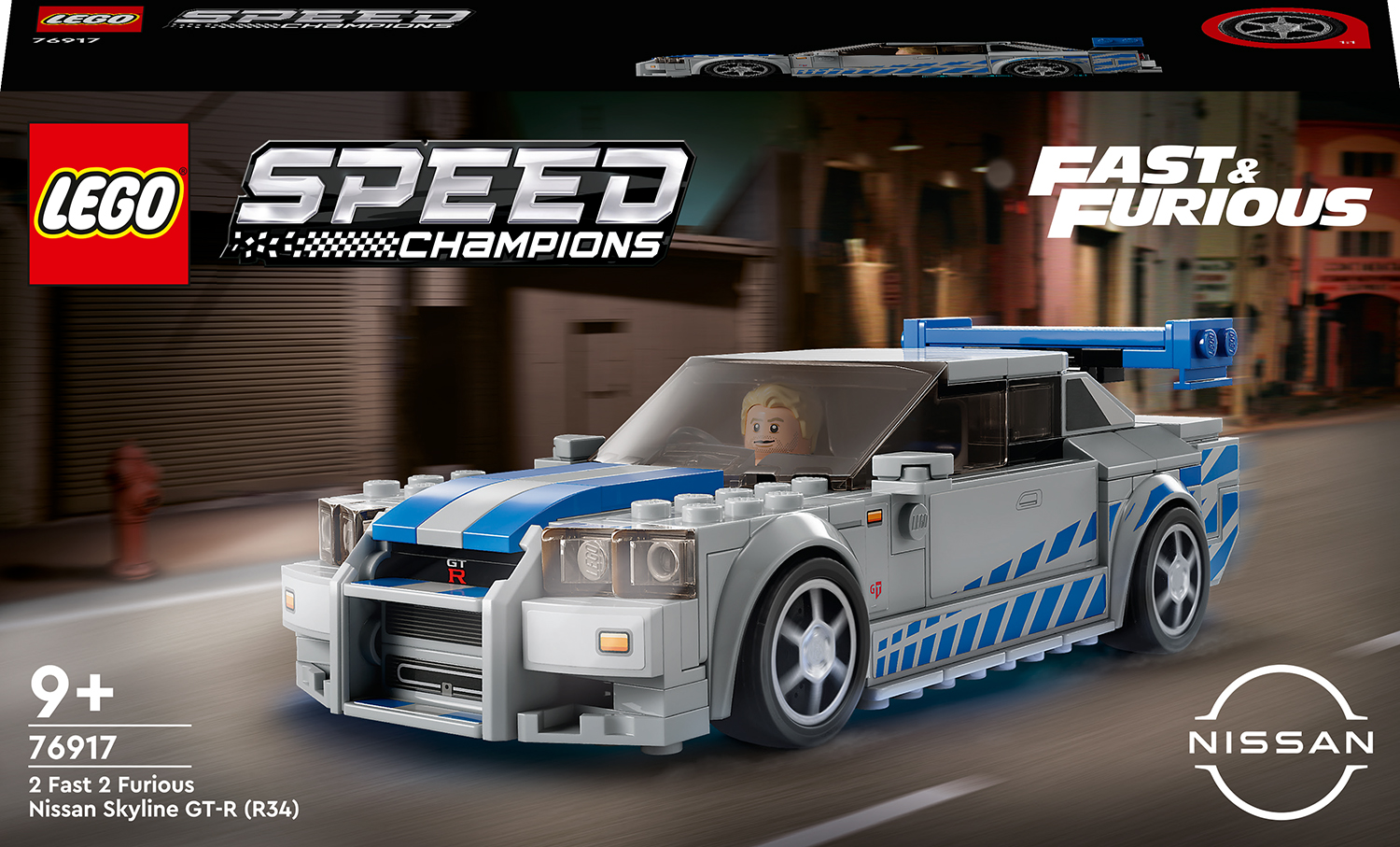Constructor LEGO Speed Champions - Nissan Skyline GT-R (76917)