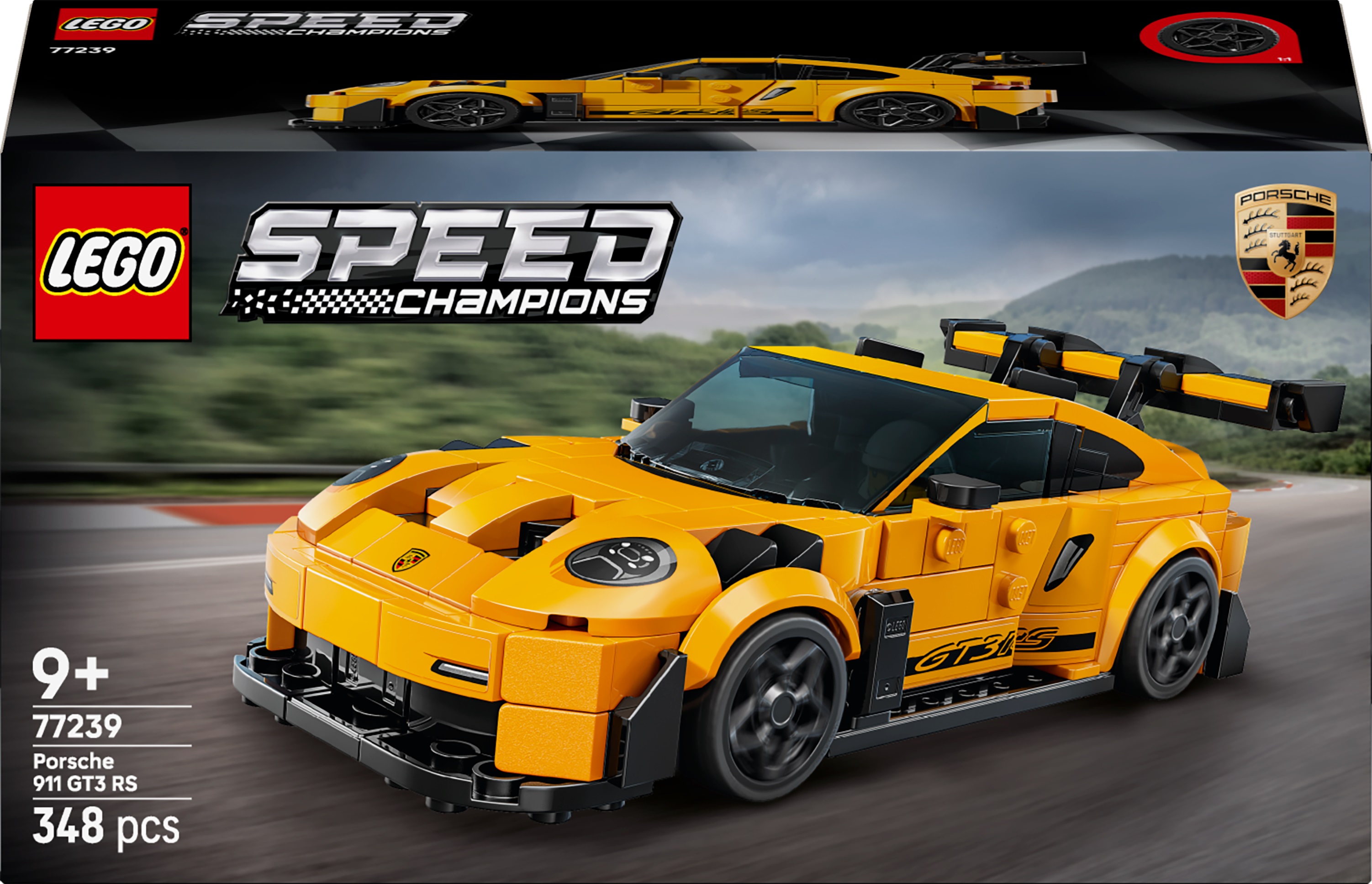 Constructor LEGO Speed Champions - SupermașinăPorsche 911 GT3 RS (77239)