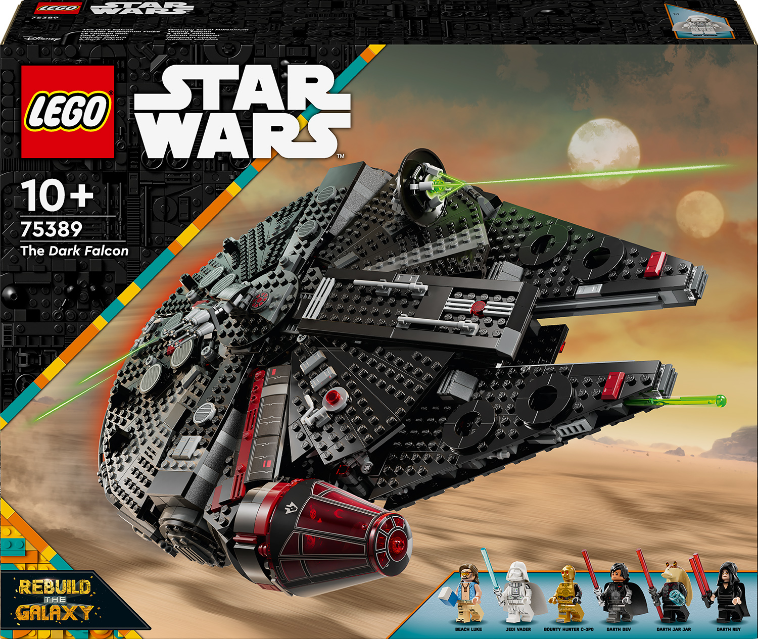 Constructor LEGO Star Wars - Soimul Negru (75389)