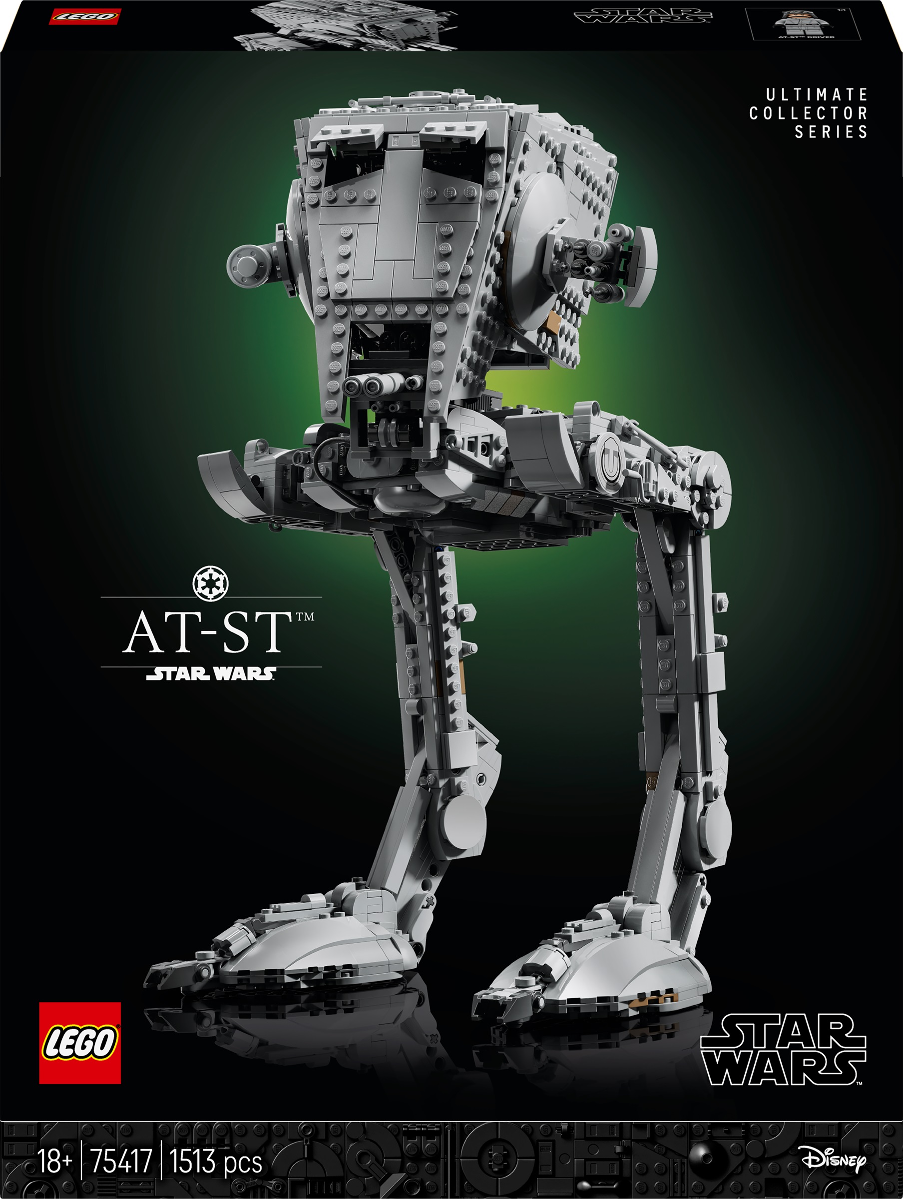 Constructor LEGO Star Wars -Mașină de mers AT-ST (75417)