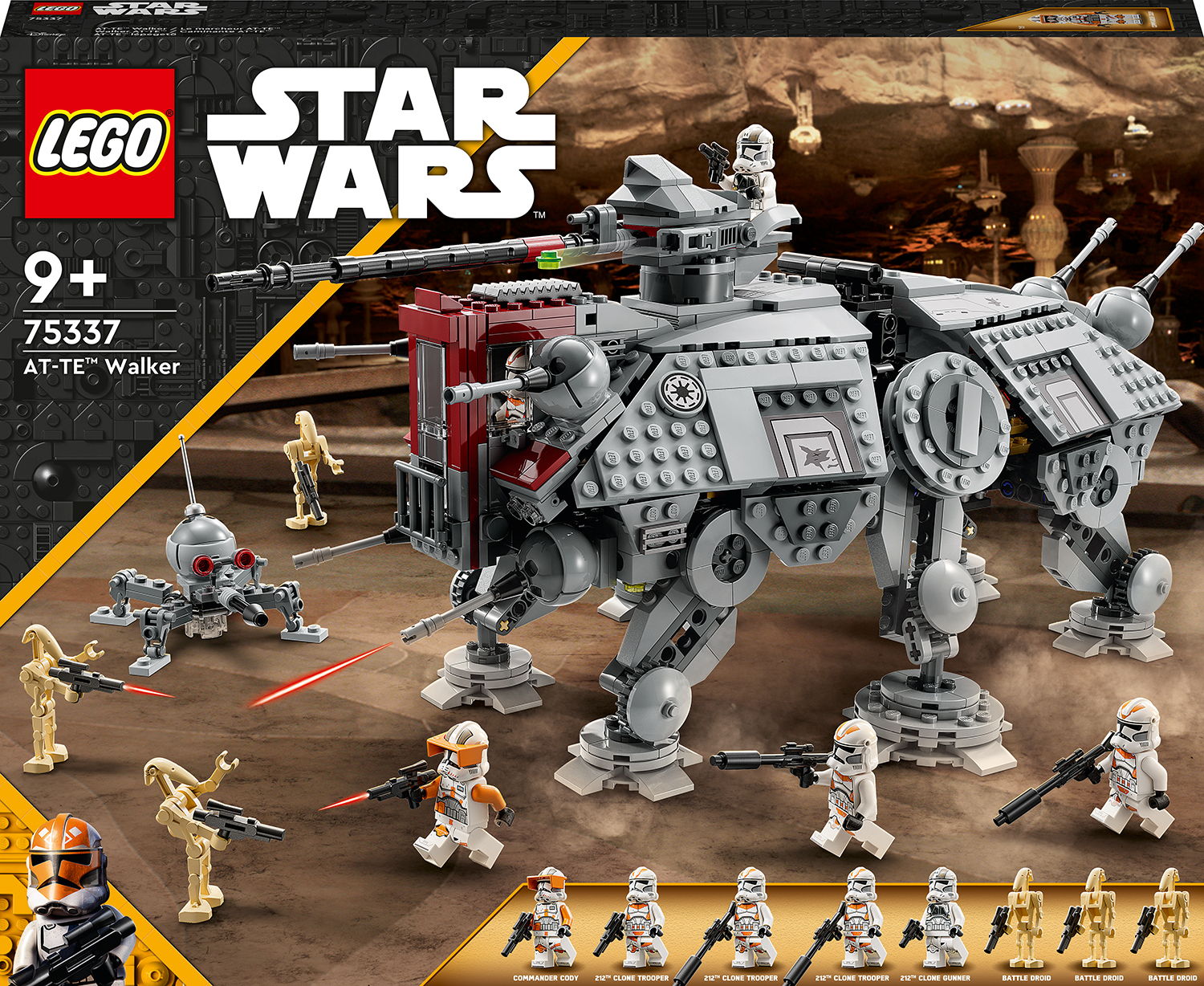 Constructor LEGO Star Wars -O mașină de mers pe jos AT-TE (75337)