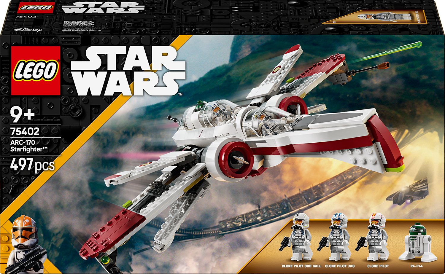 Constructor LEGO Star Wars - Luptător ARC-170 (75402)