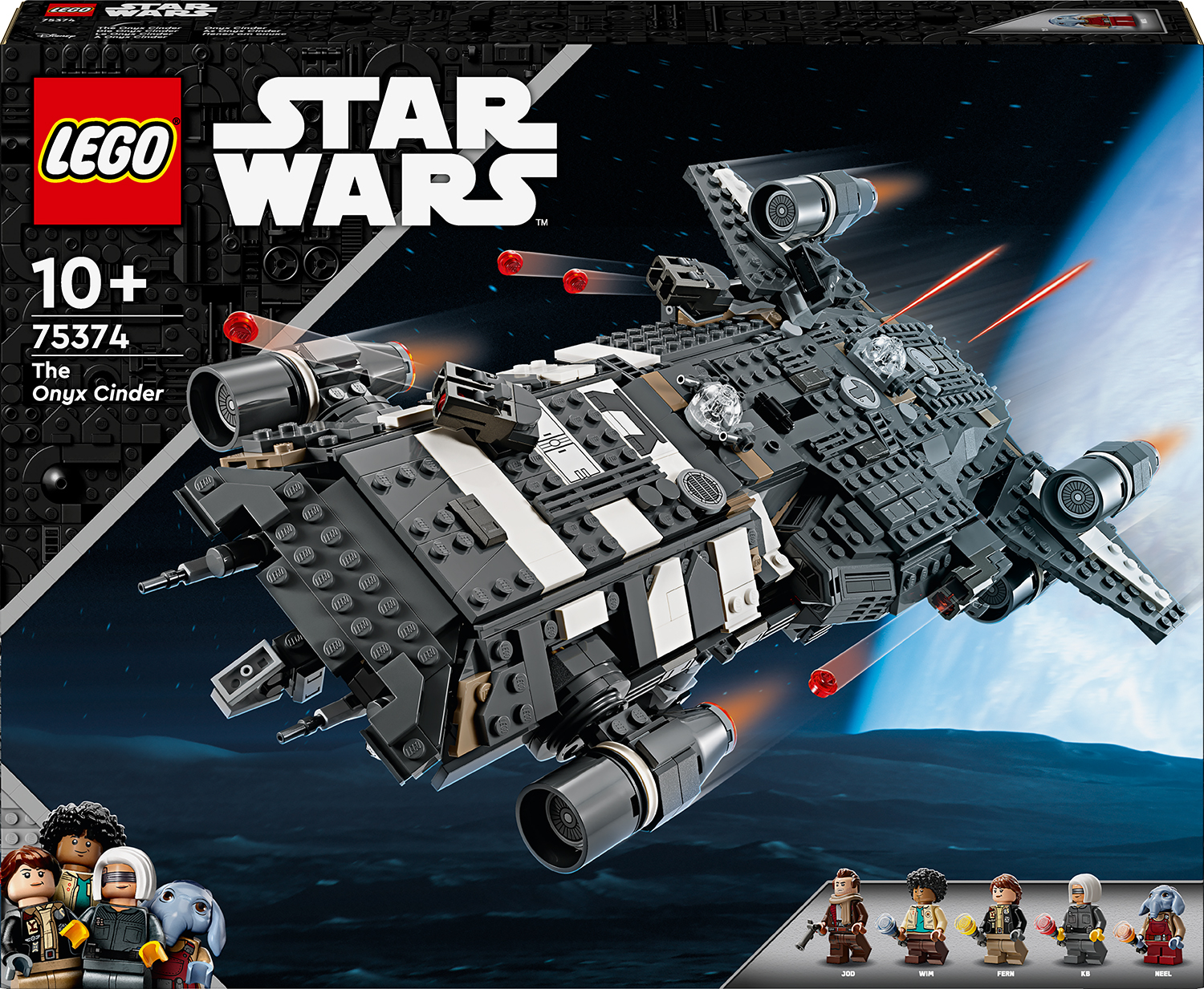 Constructor LEGO Star Wars - Cenușa de onix (75374)