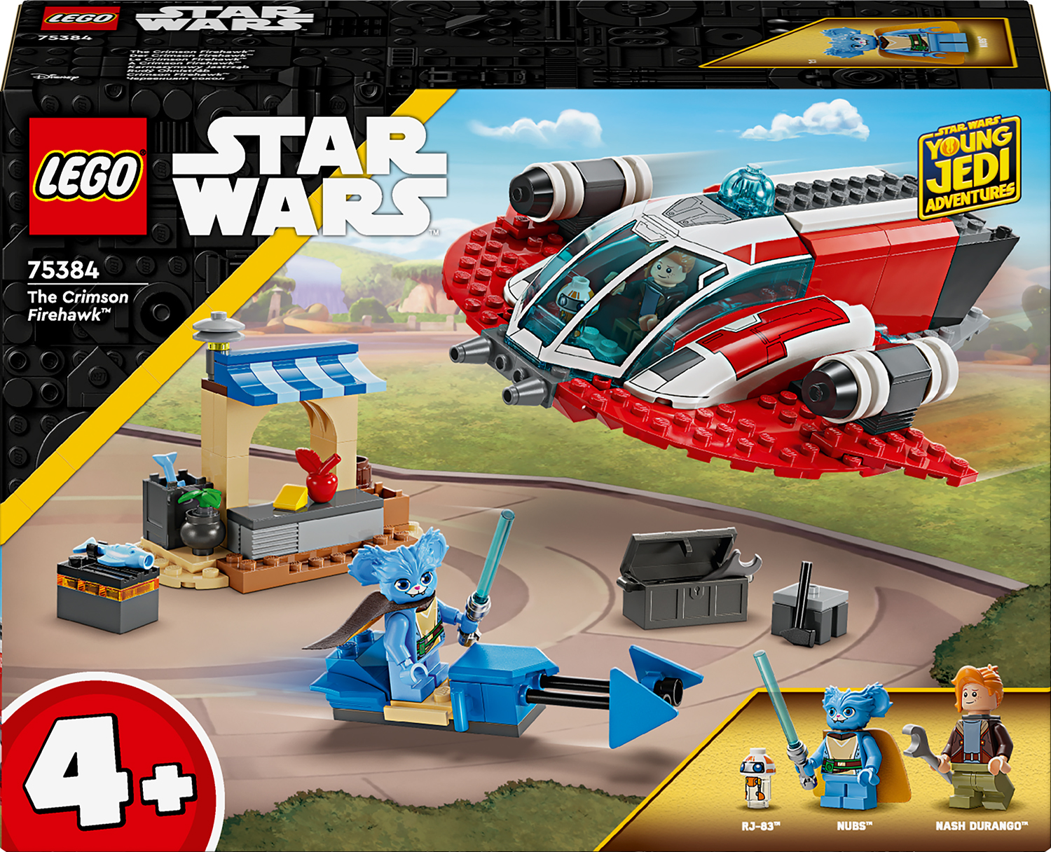 Constructor LEGO Star Wars - Uliul de Foc Crimson (75384)
