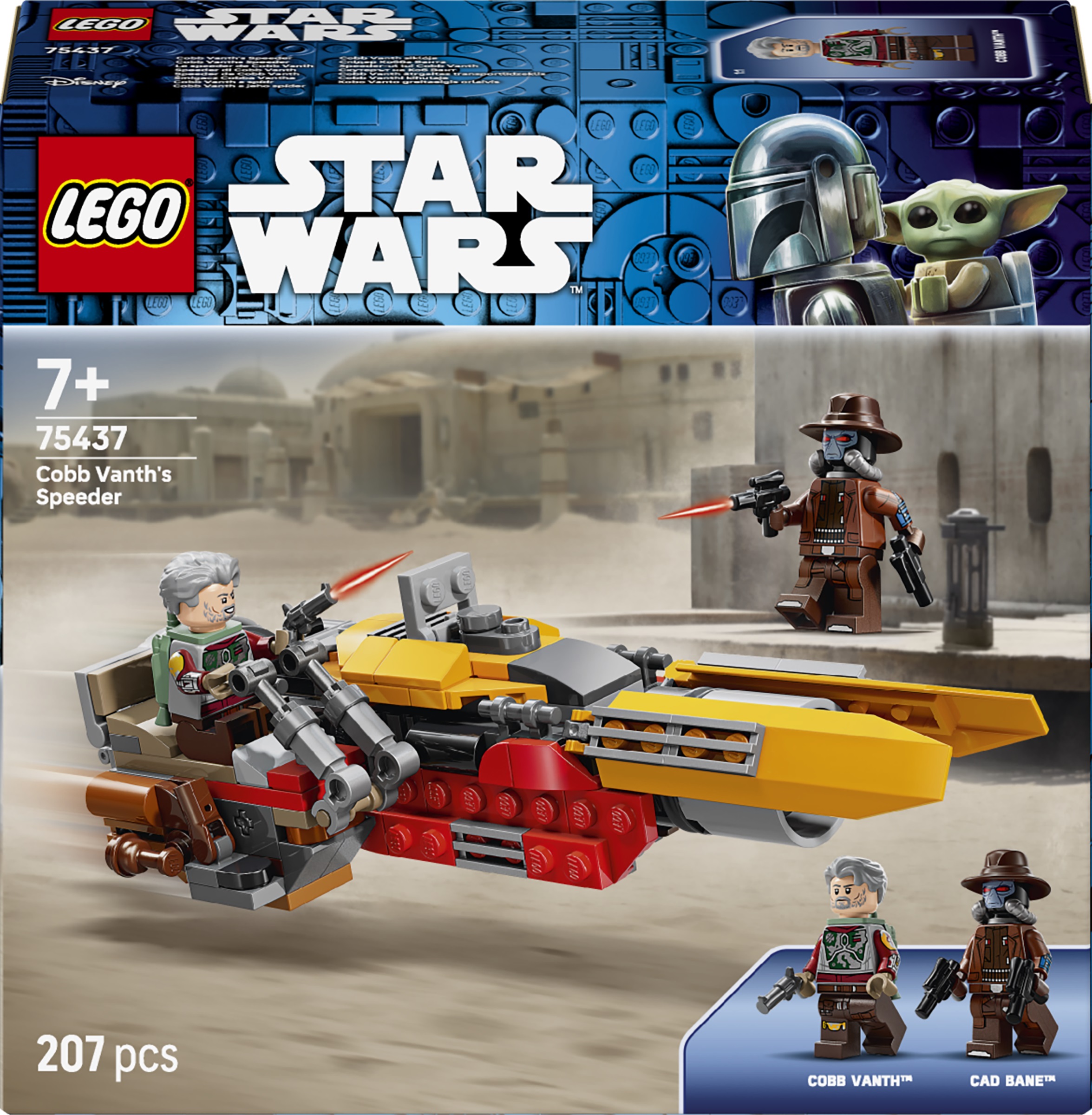 Constructor LEGO Star Wars - Scuterul lui Cobb Vant (75437)
