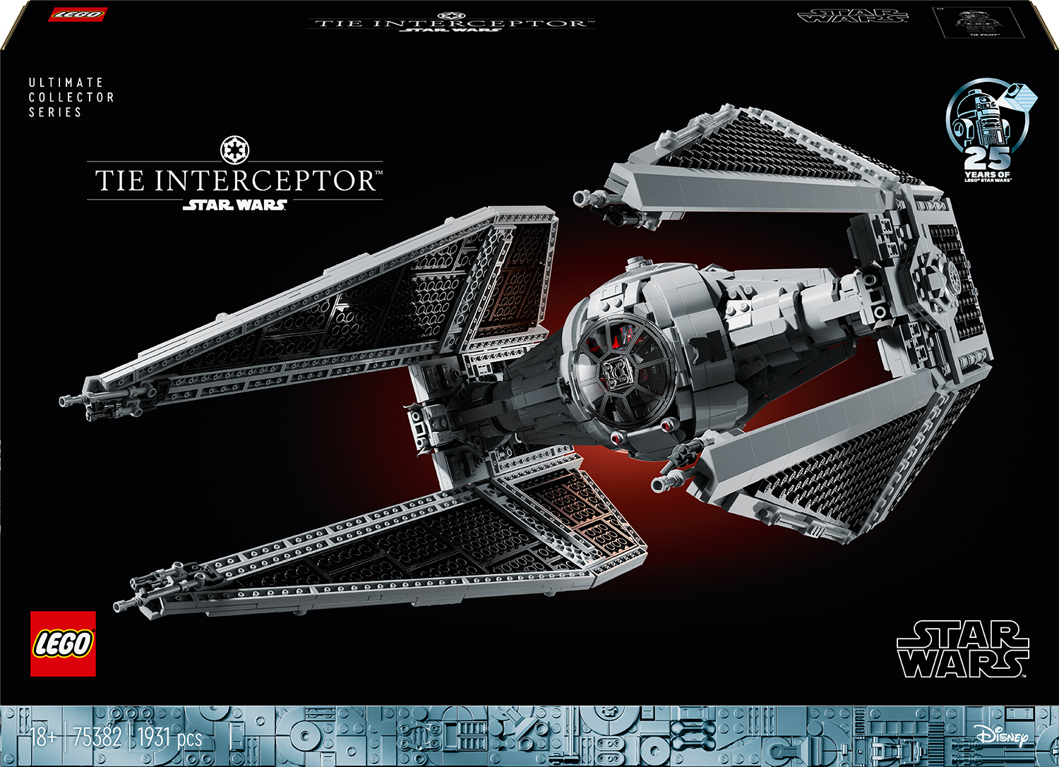 Constructor LEGO Star Wars - TIE interceptor (75382)