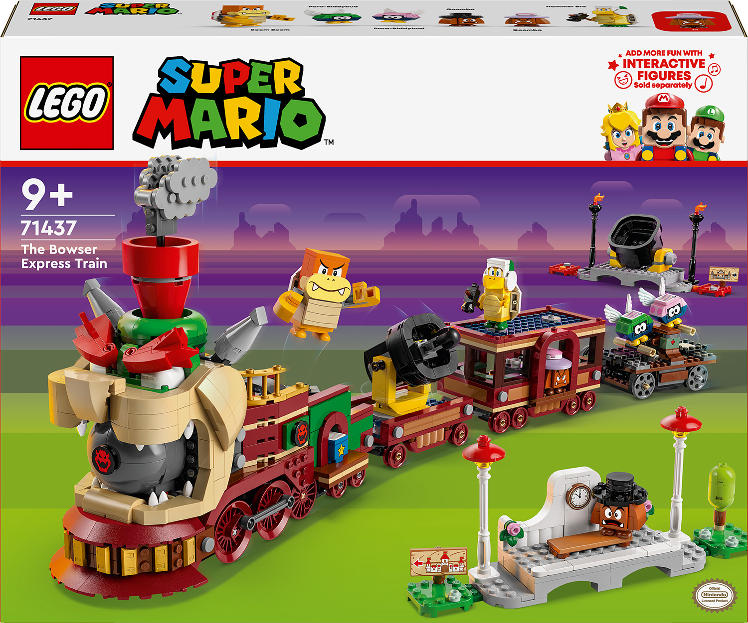 Constructor LEGO Super Mario - The Bowser Express Train (71437)