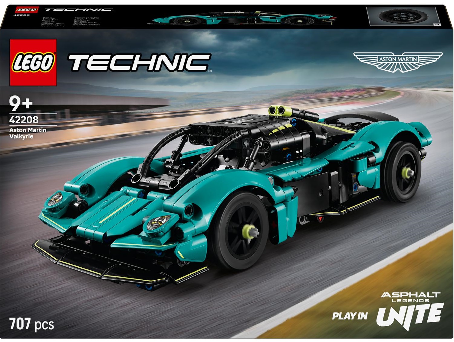 Constructor LEGO Technic - Aston Martin Valkyrie (42208)