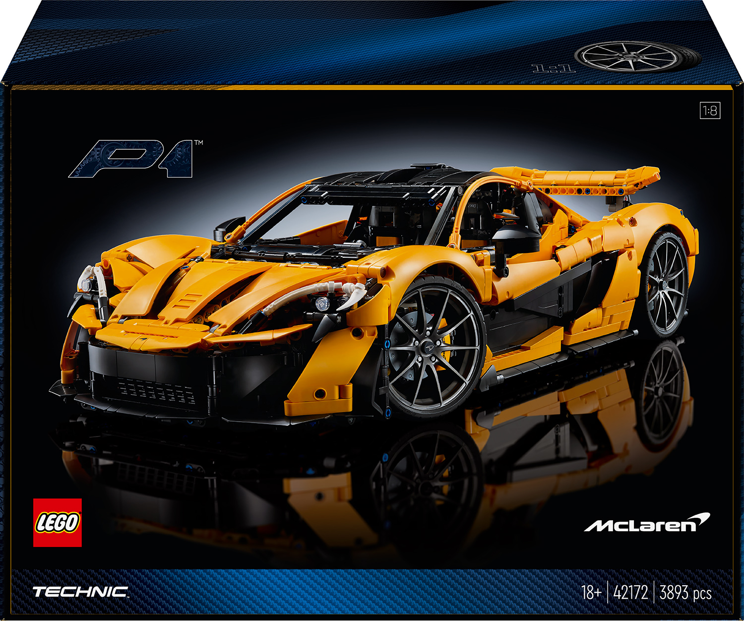 Constructor LEGO Technic - McLaren P1 (42172)