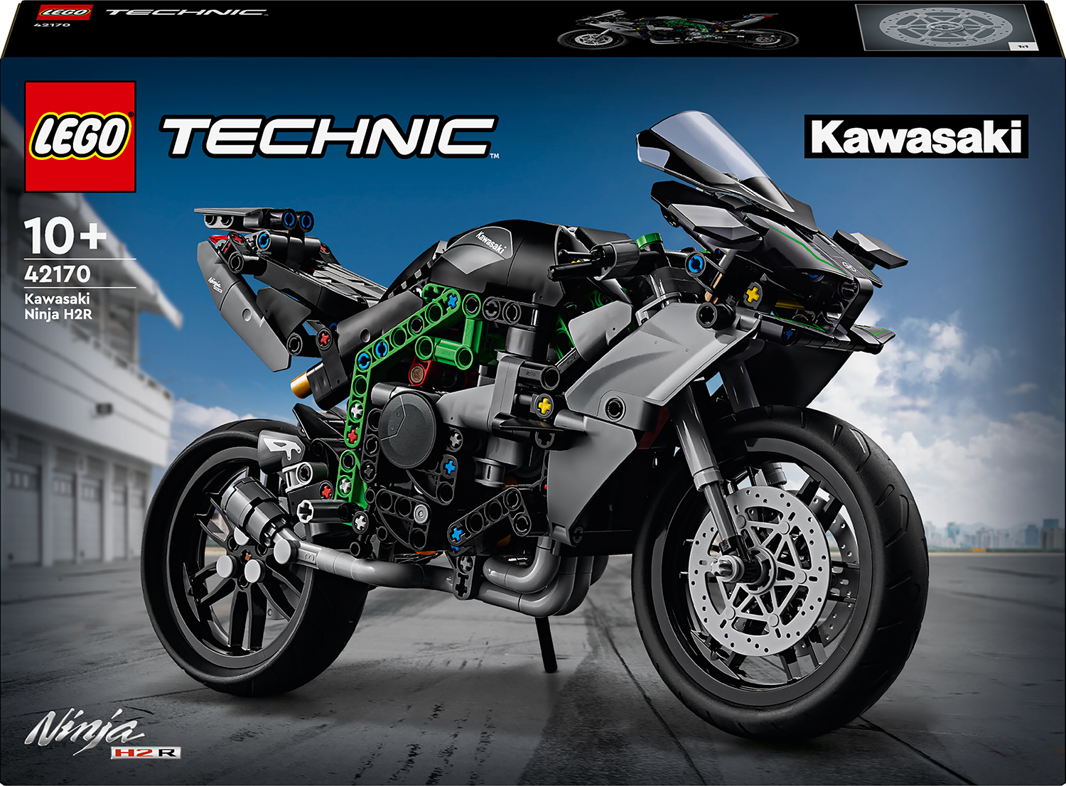 Constructor LEGO Technic - Motocicleta Kawasaki Ninja H2R (42170)