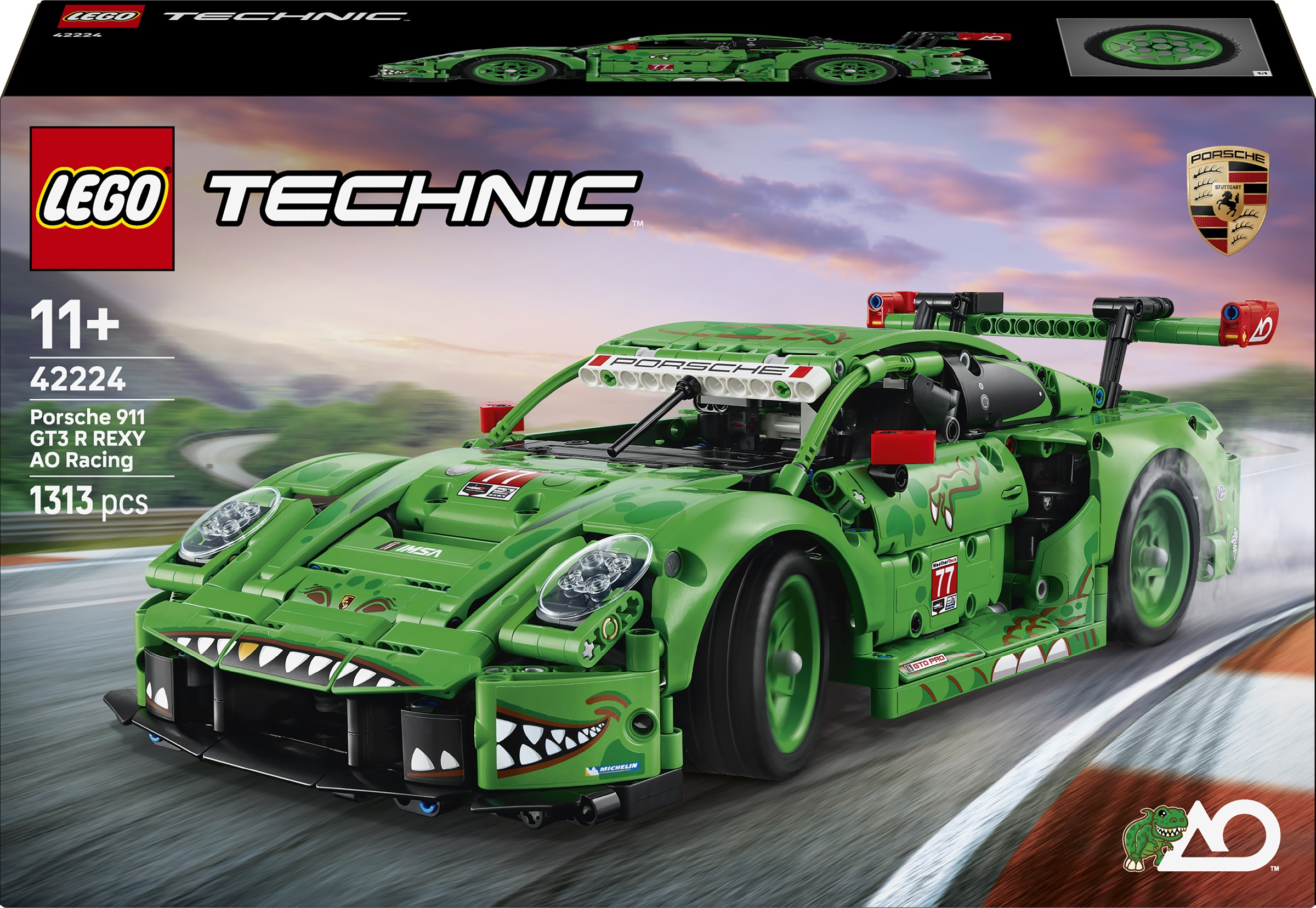Constructor LEGO Technic - Porsche 911 GT3 R REXY AO Racing (42224)