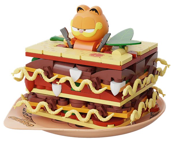 Constructor Pantasy - Garfield: Lasagna (Construction Set)