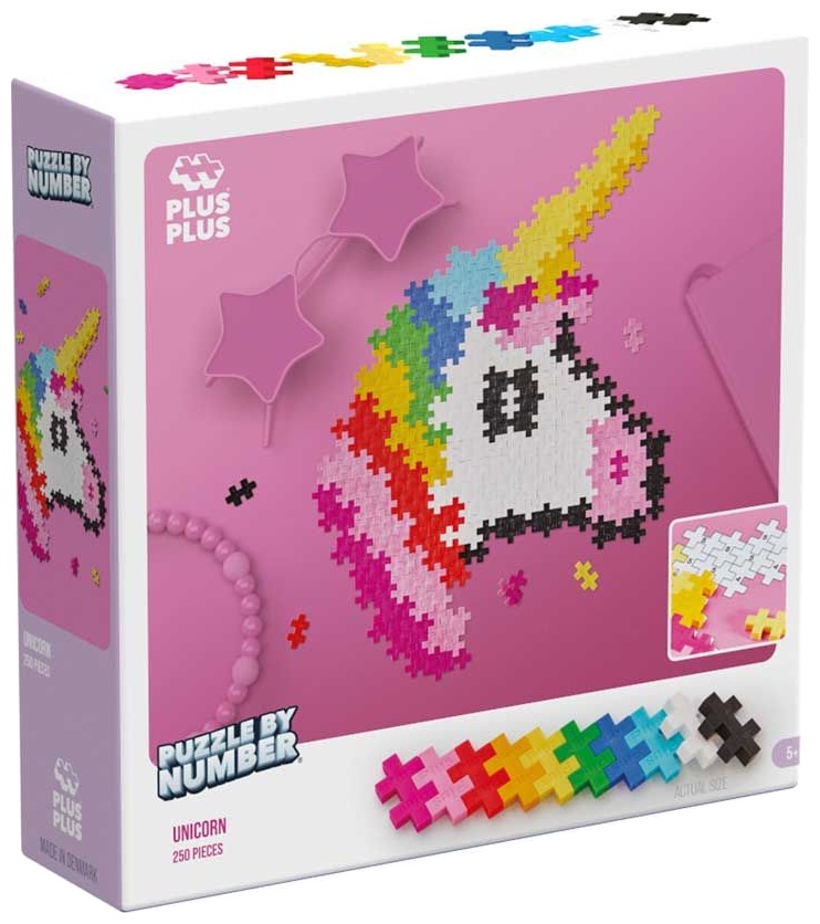 Constructor Plus Plus - unicorn, 250 piese