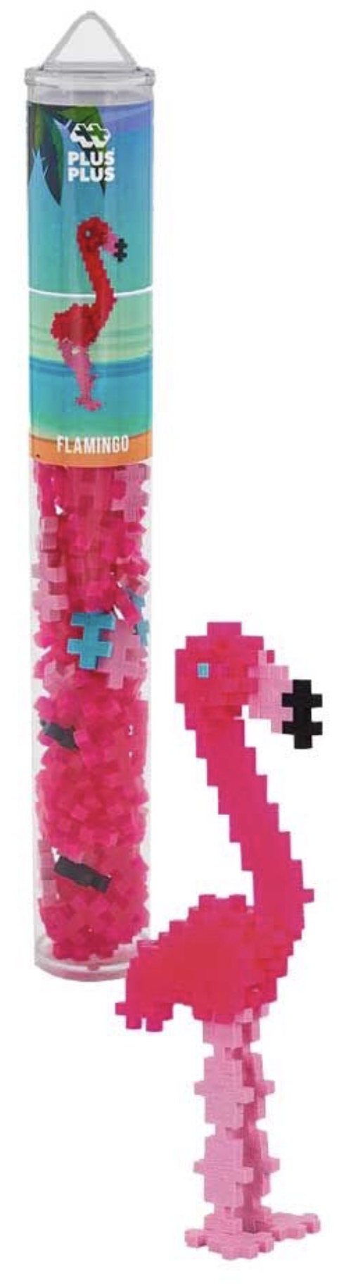 Constructor Plus Plus - Flamingo, 100 piese