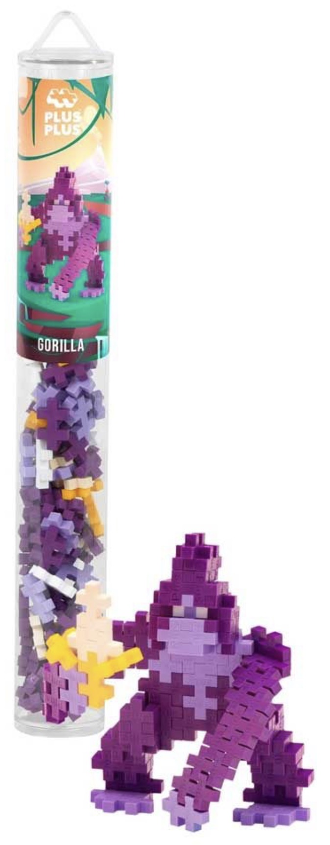 Constructor Plus Plus - Gorilă, 100 piese