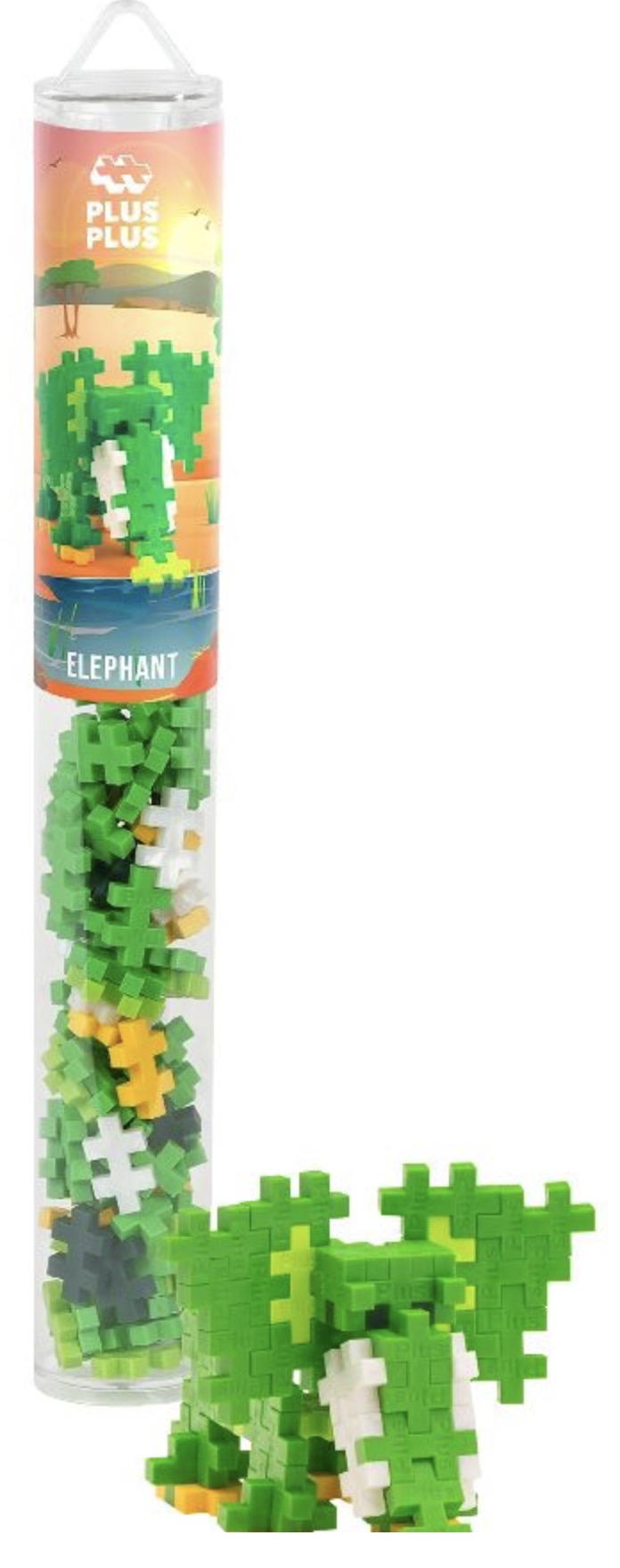 Constructor Plus Plus - Elefant, 100 piese