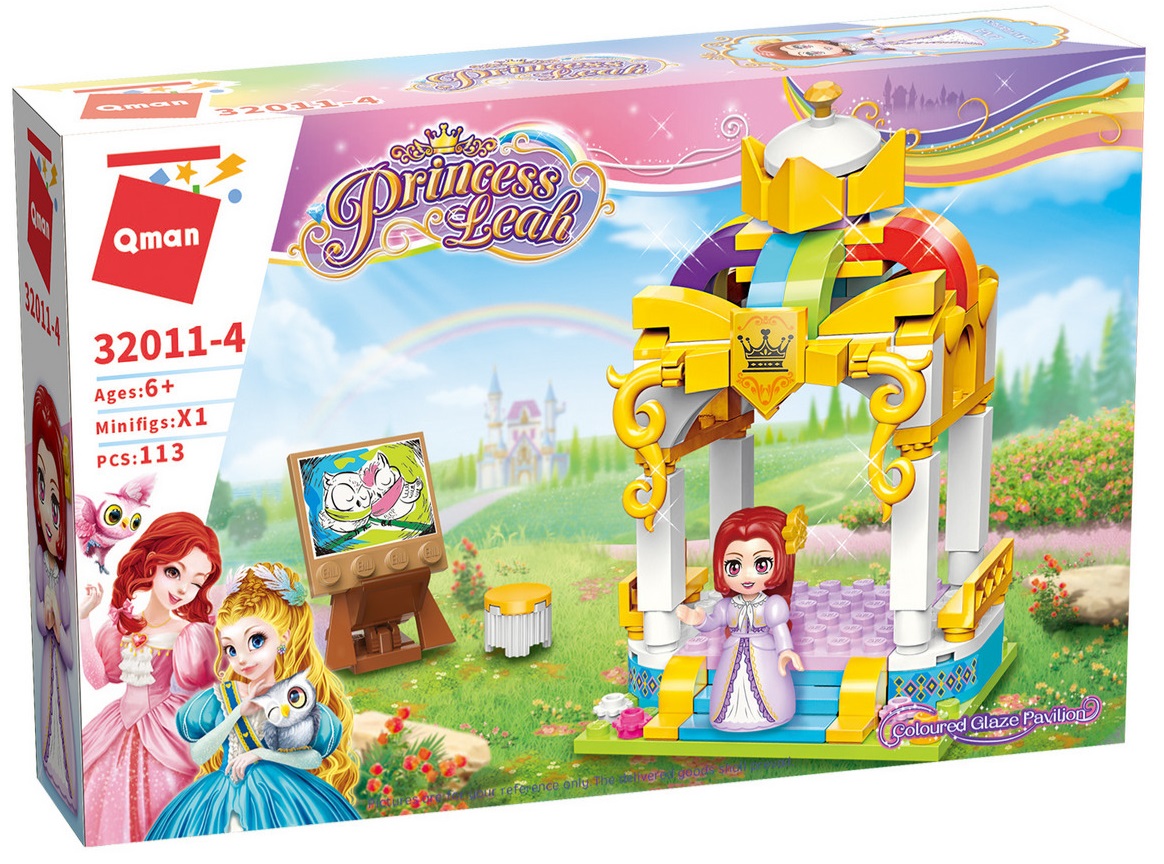 Set constructie Qman Princess Leah - Arcada colorata