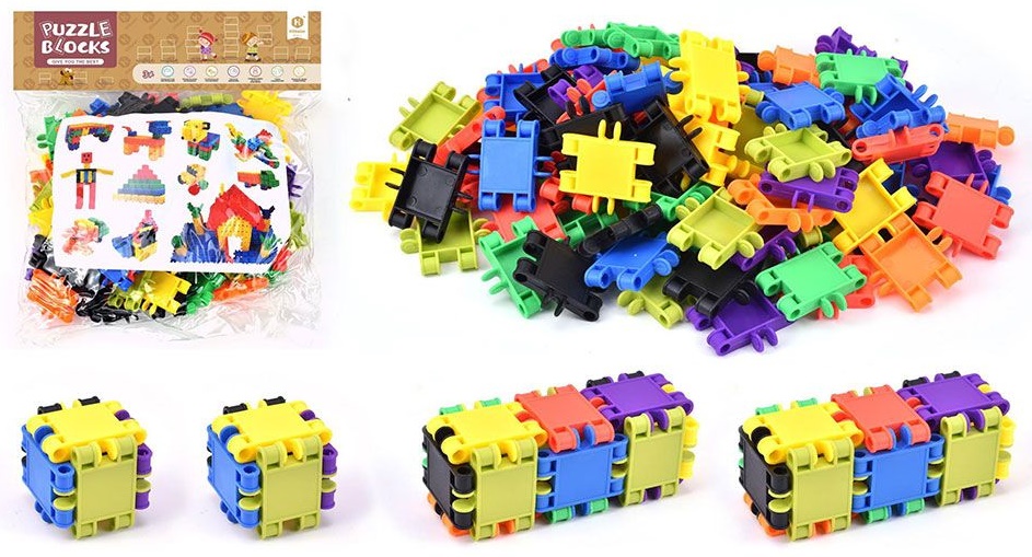 Constructor Raya Toys - Puzzle Blocks, 258-7