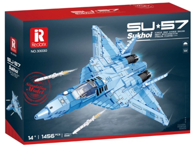 Constructor Reobrix - Avion SU-57, 1456 piese