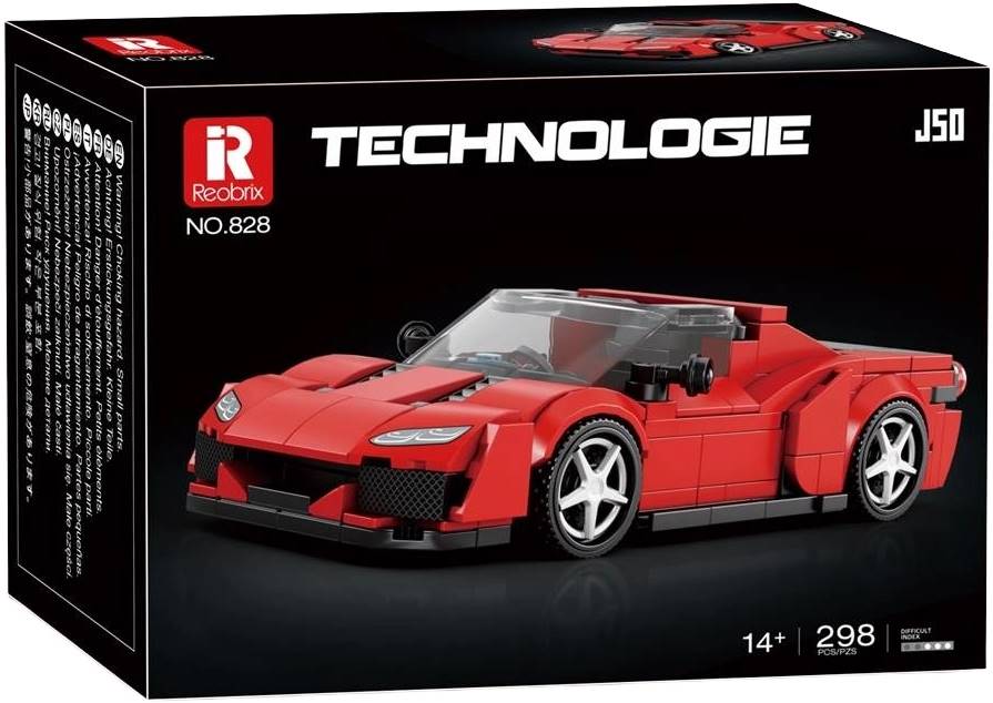 Constructor Reobrix Technologie - Ferrari J50 Sports Car, 1:24, 298 piese