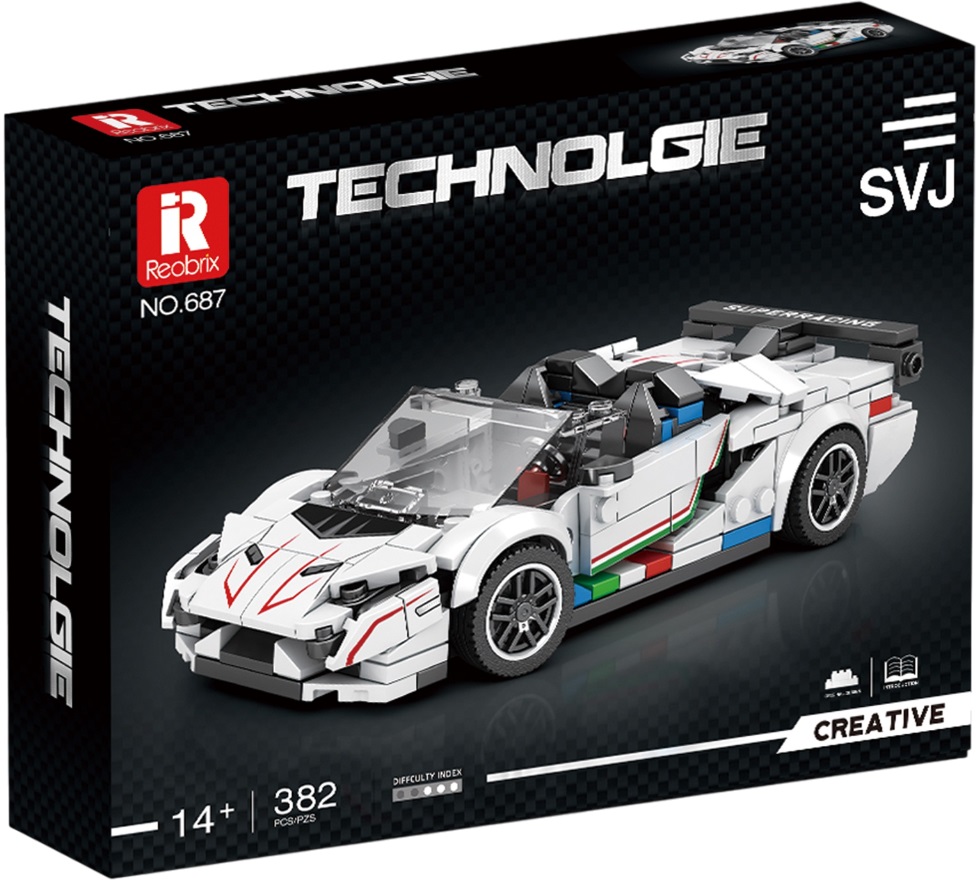 Constructor Reobrix Technologie - Lamborghini SVJ (687)
