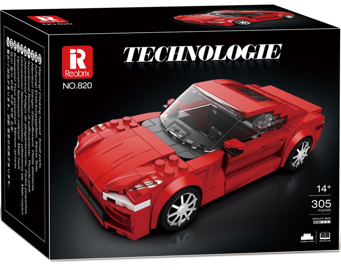 Constructor Reobrix Technologie - Tesla Model S, 305 piese