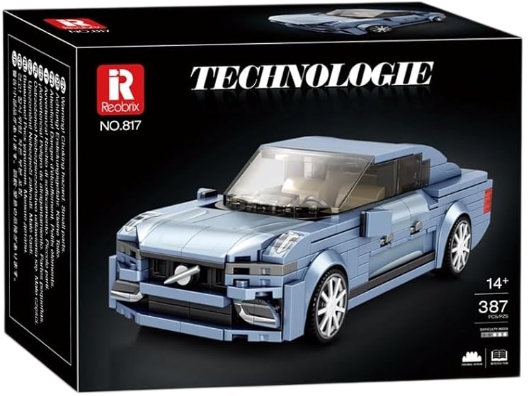 Constructor Reobrix Technologie - Volvo S90, 387 piese