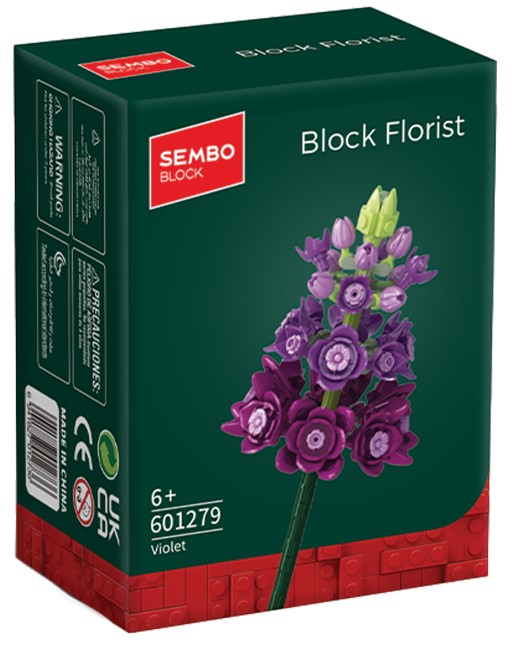 Constructor Sembo Block - Violetă, 160 piese