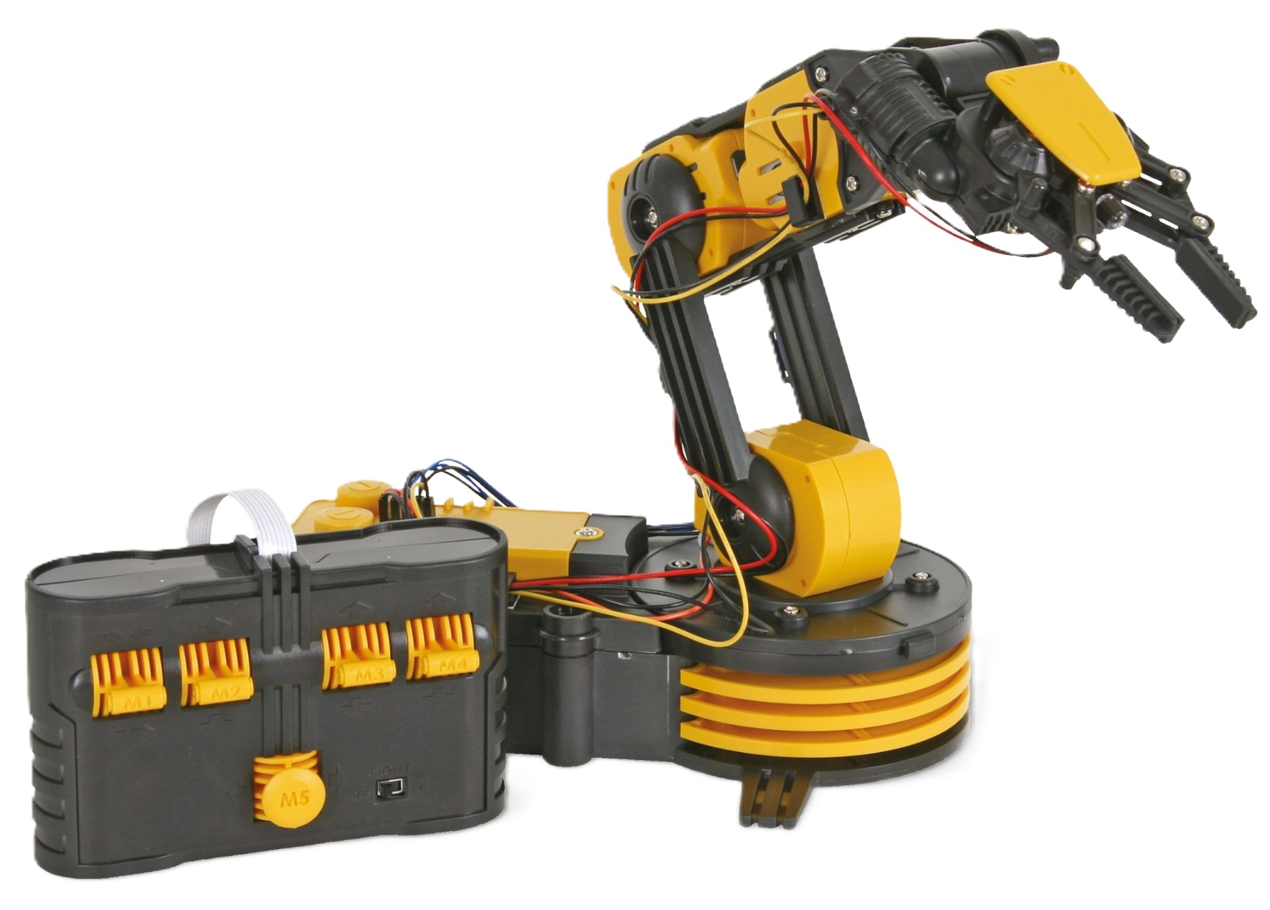 Constructor Smart Baby - Robot braț-cripă, 196 piese