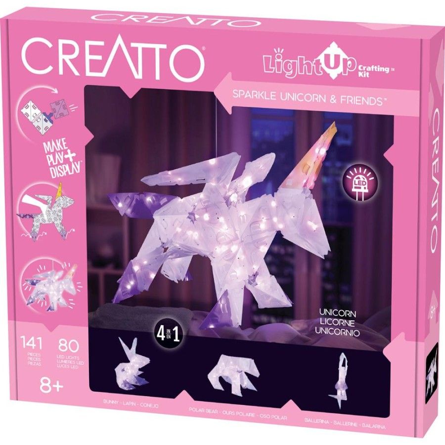 Set de constructie Thames & Kosmos Creatto - Unicorn, 51 piese
