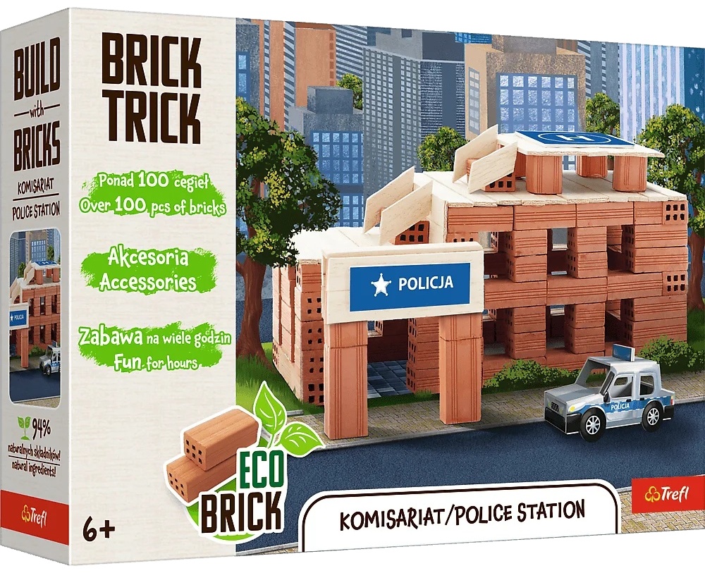 Constructor  Trefl Brick Trick -Departamentul de Poliție