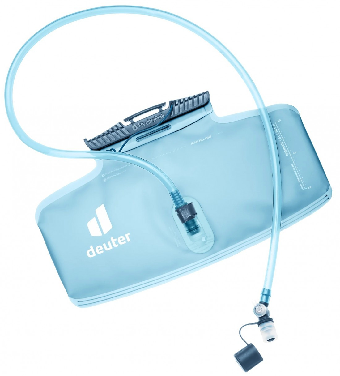 Recipient de apă Deuter -Streamer SQ, 1.5 L, albastru