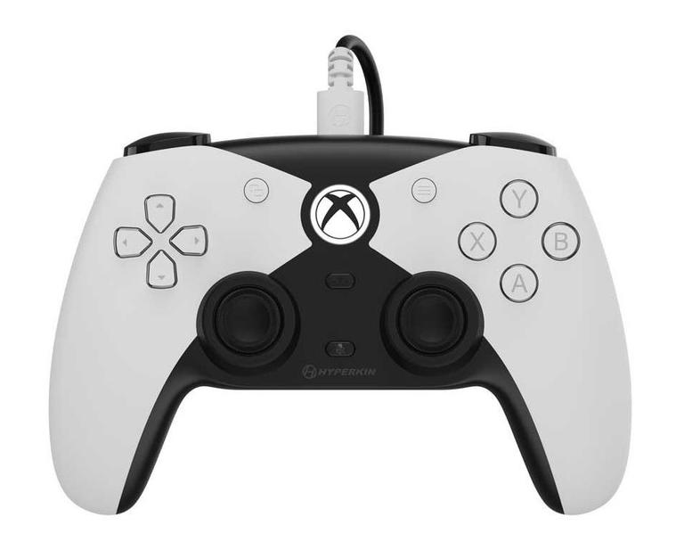 Controller Hyperkin - The Competitor, cu fir, alb (Xbox/PC)