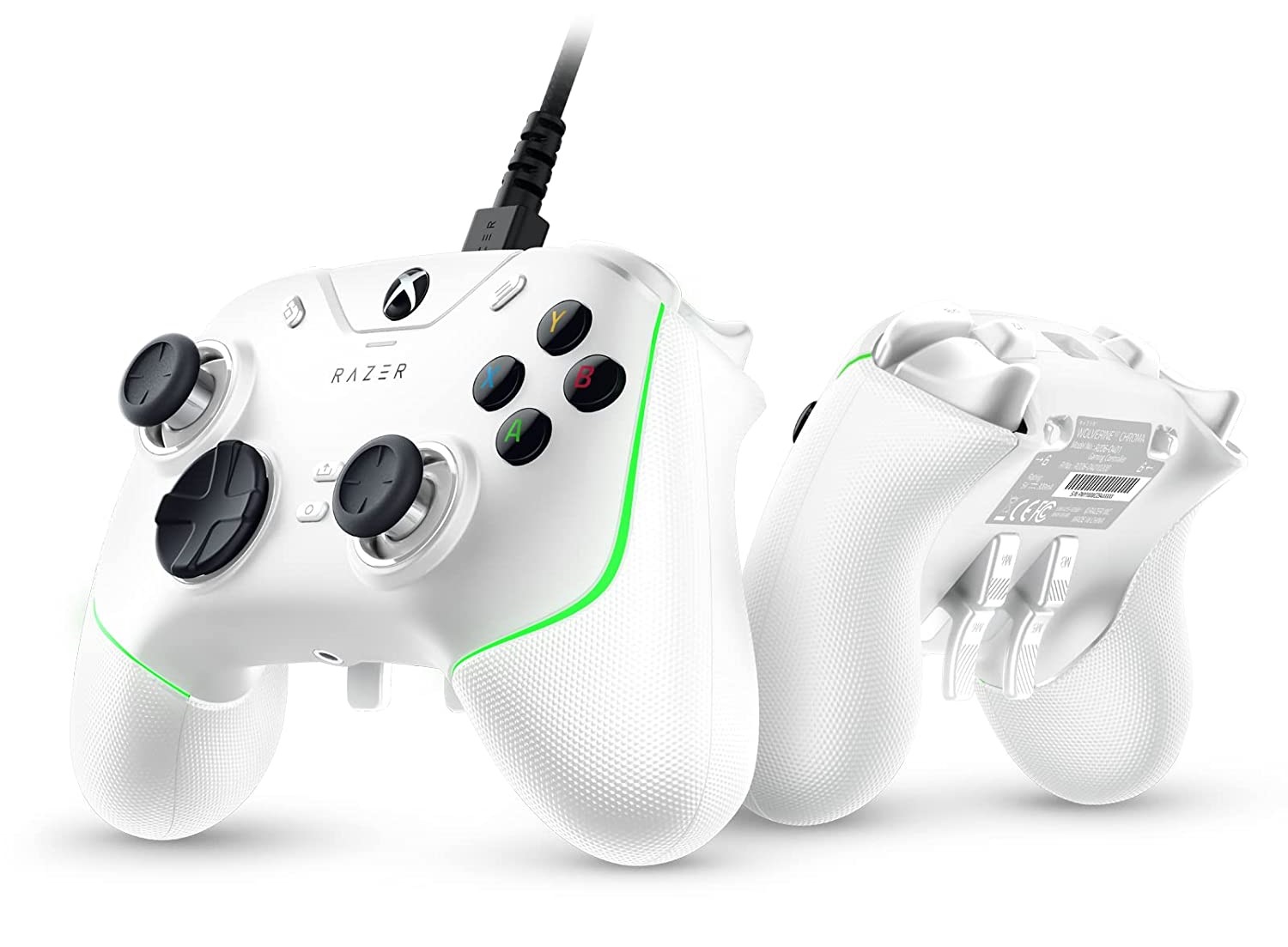 Nintendo Switch Razer Wolverine V2 Chroma (White) kontroler_razer_wolverine_v2_c