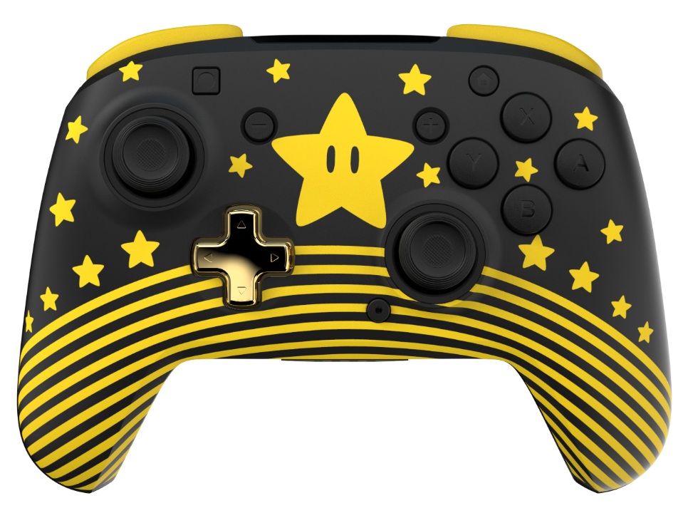 Controller Turtle Beach - Rematch, Switch/Switch 2, wireless, Super Mario Star (luminează în întuneric)