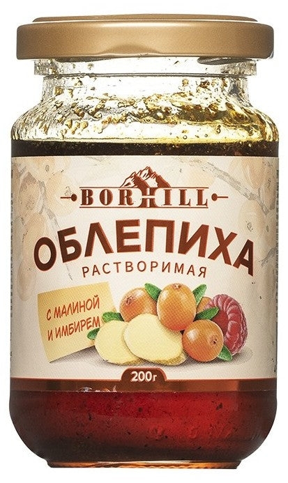 Sirop concentrat de cătină cu zmeură și ghimbir, 200 g, О самом главном
