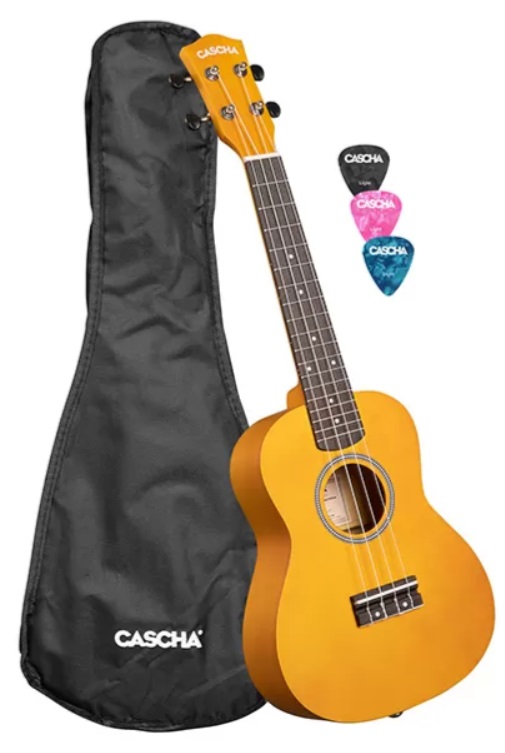 Ukulele concert Cascha - CUC105, galben