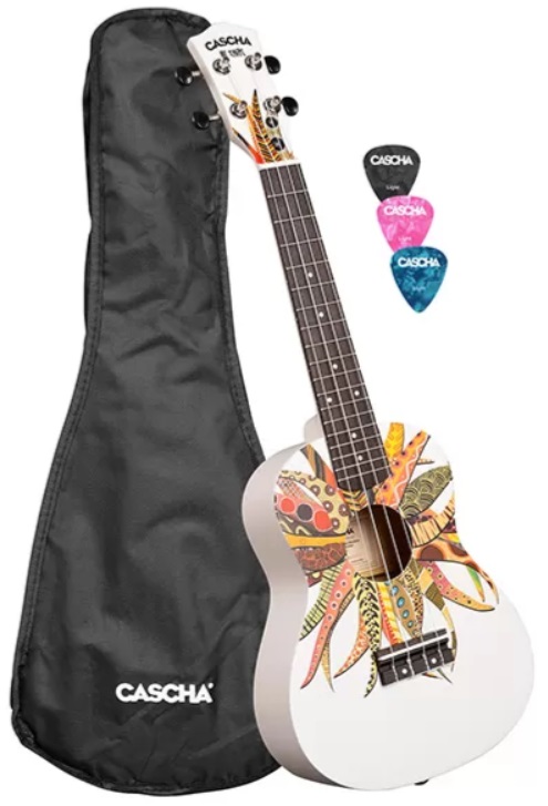 Ukulele concert Cascha - Dreamcatcher, alb