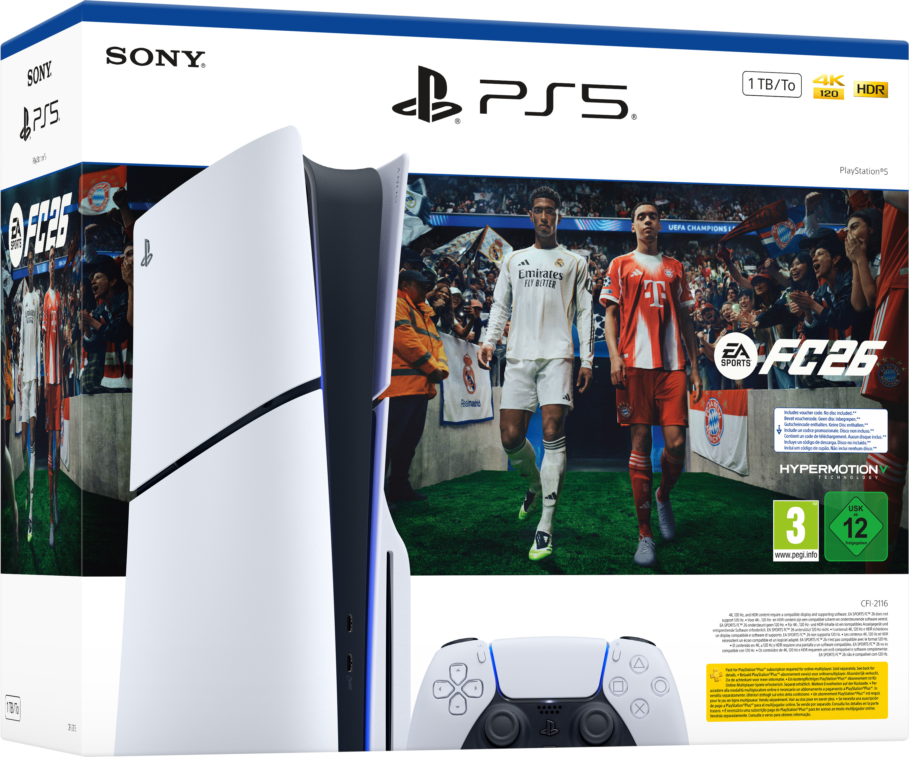 Consolă PlayStation 5 (Slim) - EA Sports FC 26 Bundle