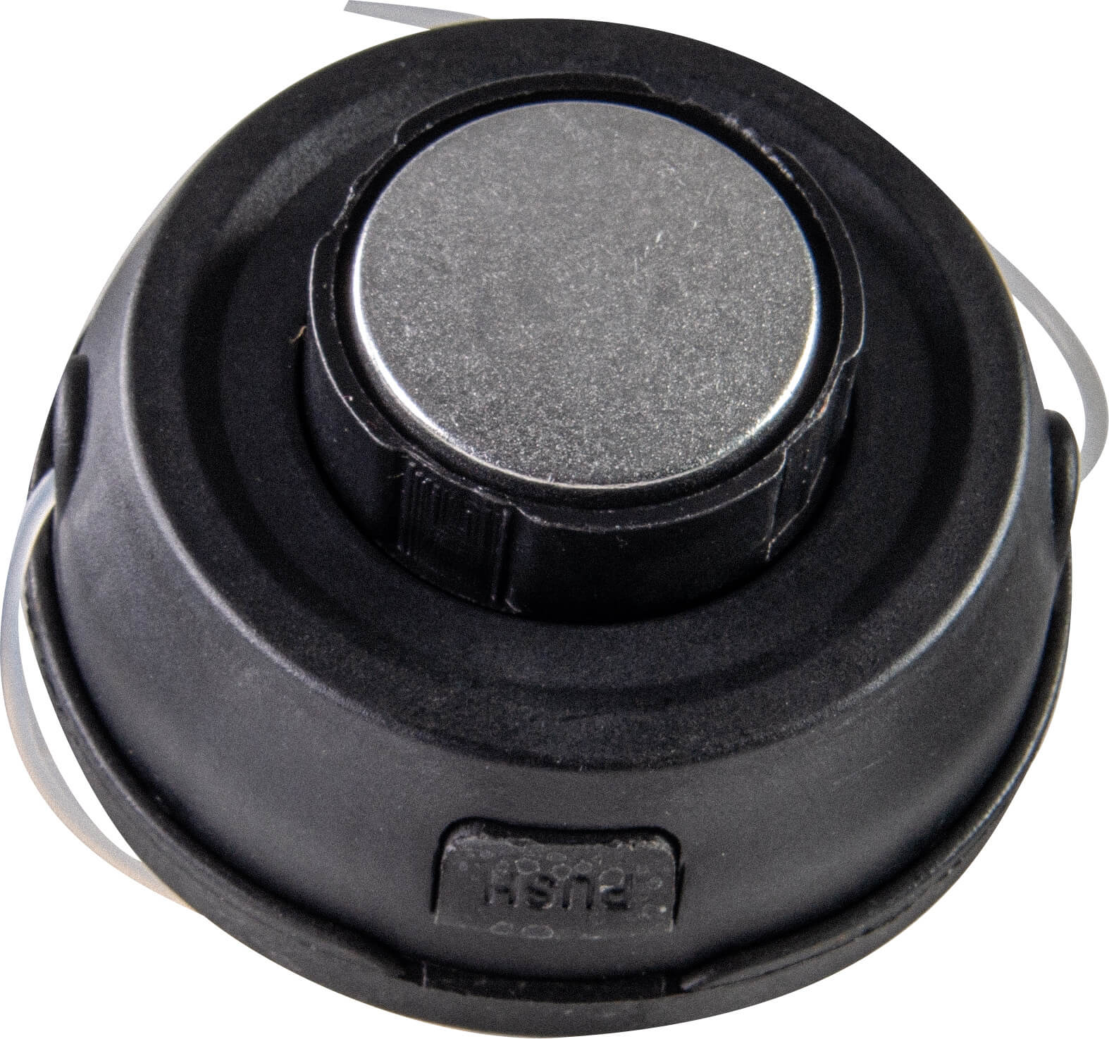 Fir cu cap de trimer cu înfășurare ușoară și buton metalic Raider - M10x1.25LH PA RD