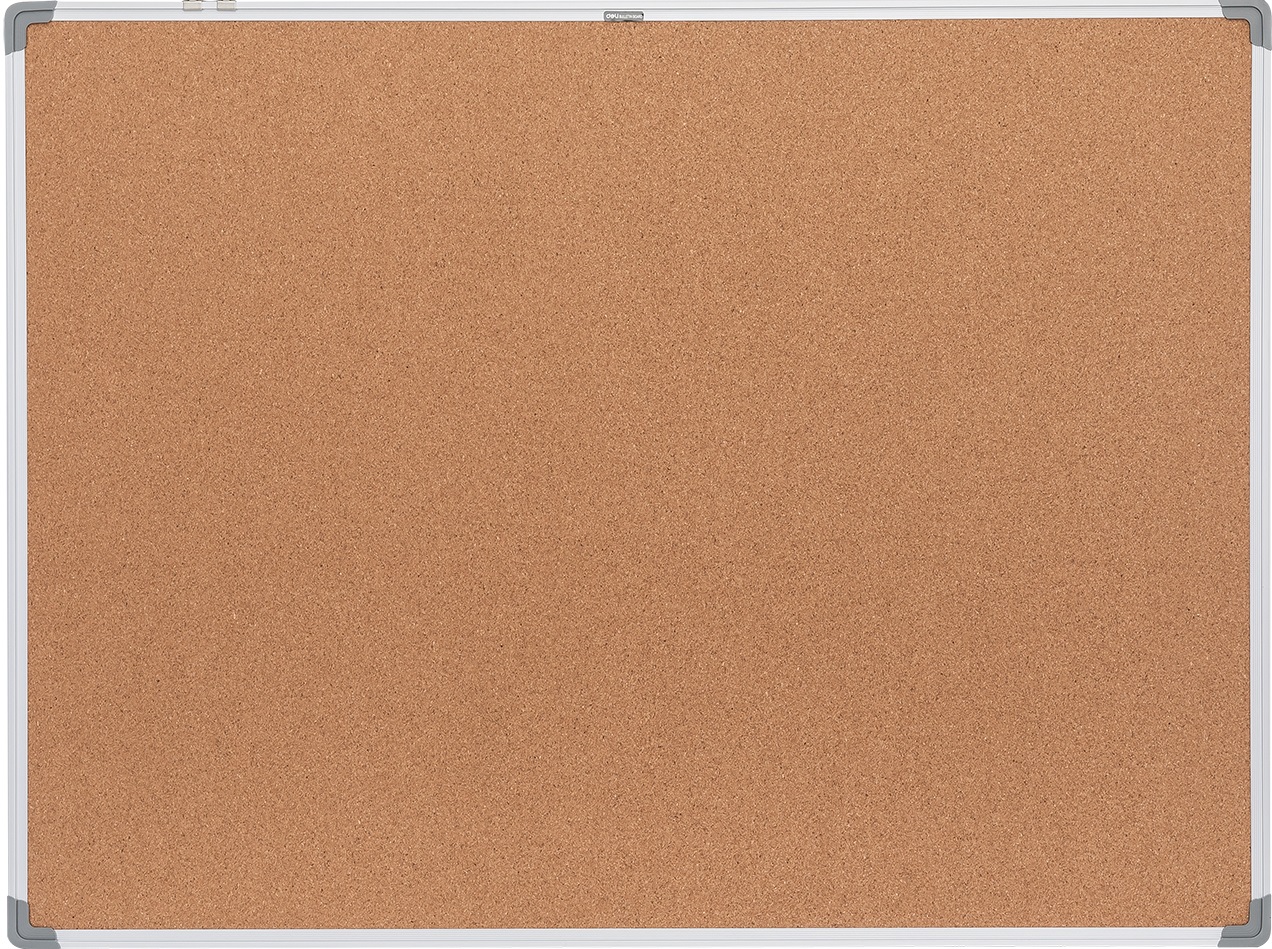 Tablă de plută Deli Universal - E39054, 120 x 90 cm, cadru din aluminiu