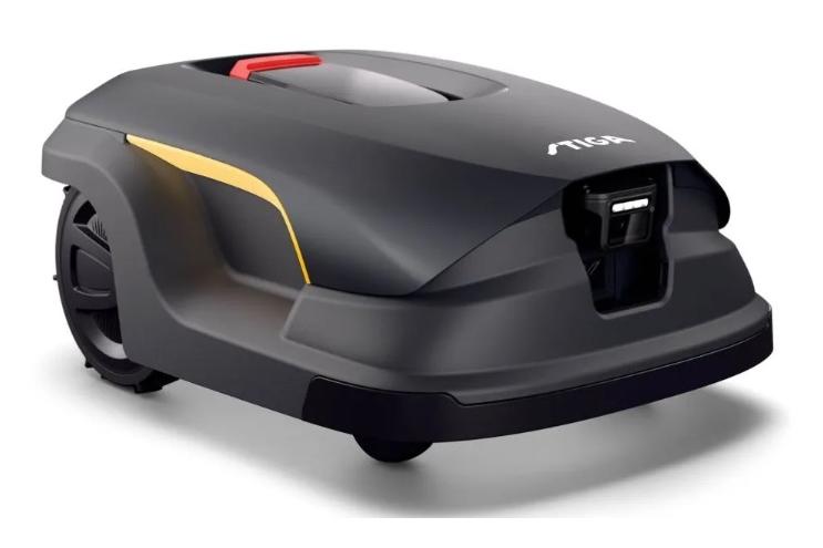 Cositoare robot Stiga - A 100v Vista, până la 10000 m², 12 Ah