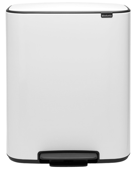 Coș de gunoi Brabantia - Bo Pedal, 60 l, White