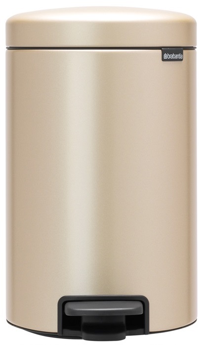 Coș de gunoi Brabantia - NewIcon, 12 l, Champagne