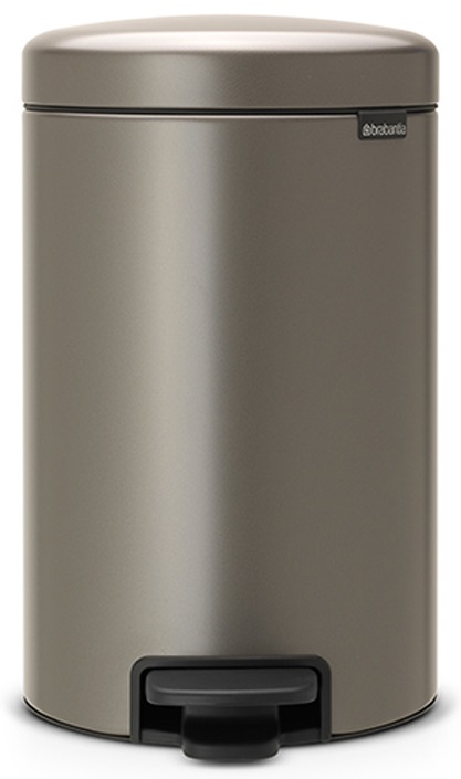 Coș de gunoi Brabantia - NewIcon, 12 l, Platinum