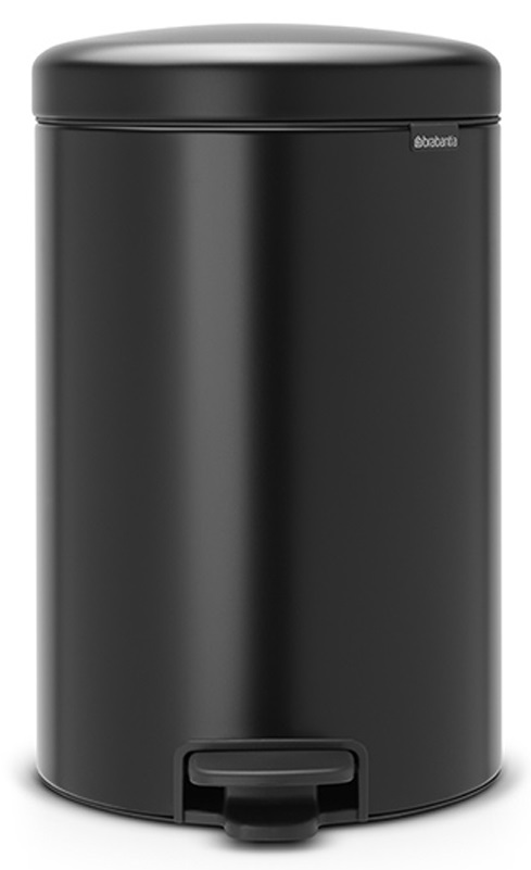 Coș de gunoi Brabantia - NewIcon, 20 l, Matt Black