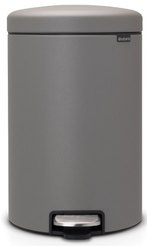 Coș de gunoi Brabantia - NewIcon, 20 l, Mineral Concrete Grey