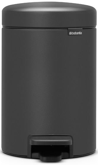 Coș de gunoi Brabantia - NewIcon, 3 l, Mineral Infinite Grey