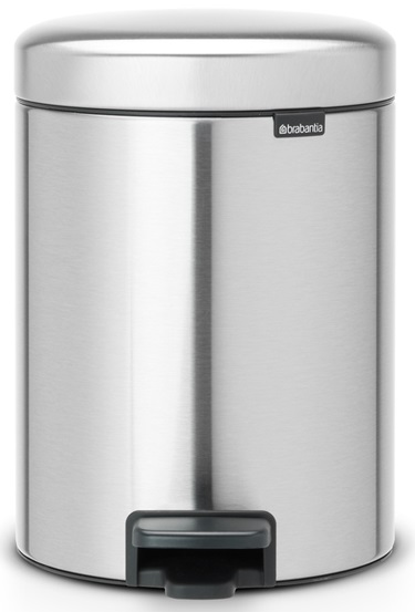 Coș de gunoi Brabantia - NewIcon, 5 l, Matt Steel Fingerprint Proof
