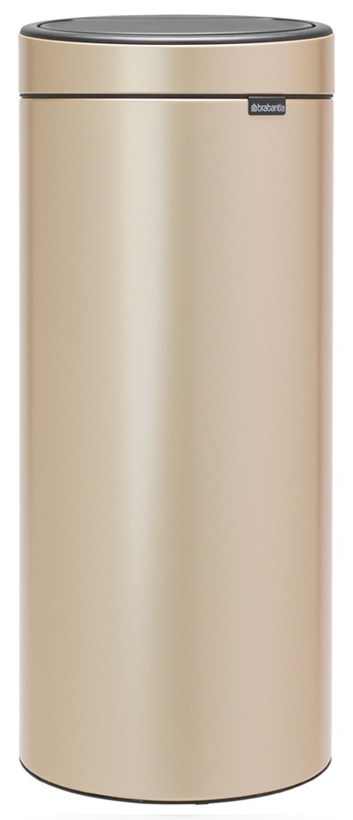 Coș de gunoi Brabantia - Touch Bin New, 30 l, Champagne